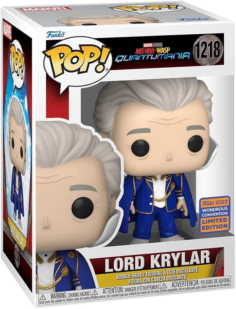Ant-Man and the Wasp: Quantumania - Lord Krylar Pop! Vinyl Figure - 2023 Wondrous Convention