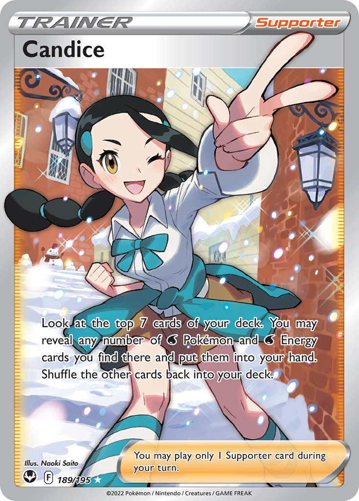 Candice 189/195 Ultra Rare Silver Tempest NM/M