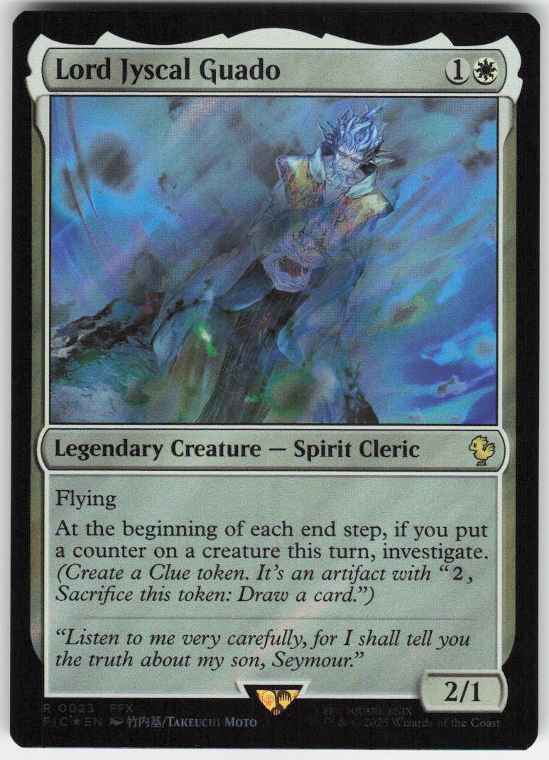 Lord Jyscal Guado (Surge Foil) R Commander: FINAL FANTASY 23 NM