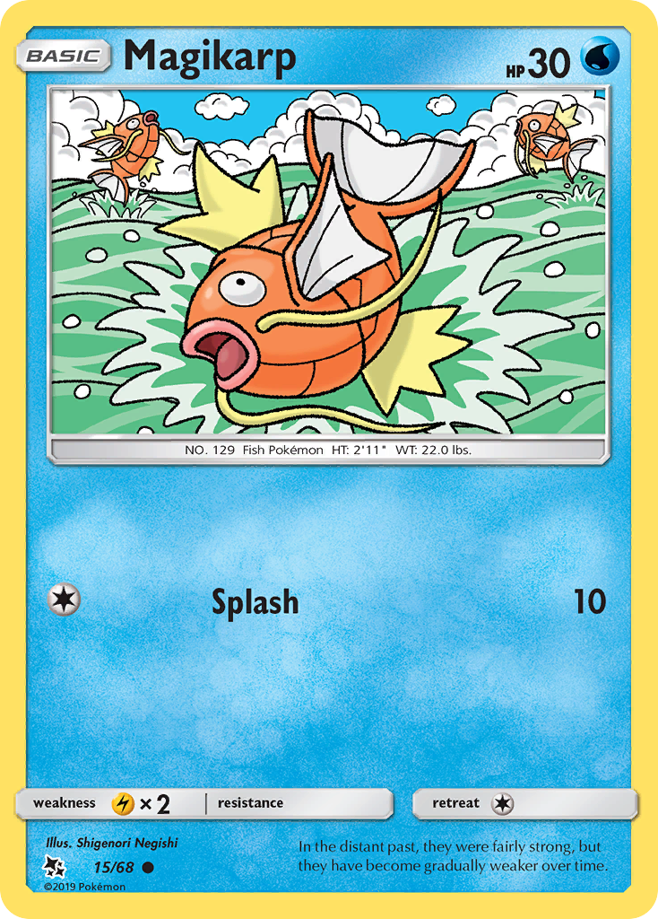 Magikarp 15/68 Common Hidden Fates NM/M