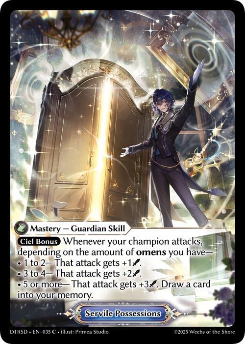 Servile Possessions 35 Common Distorted Reflections Starter Decks NM/M