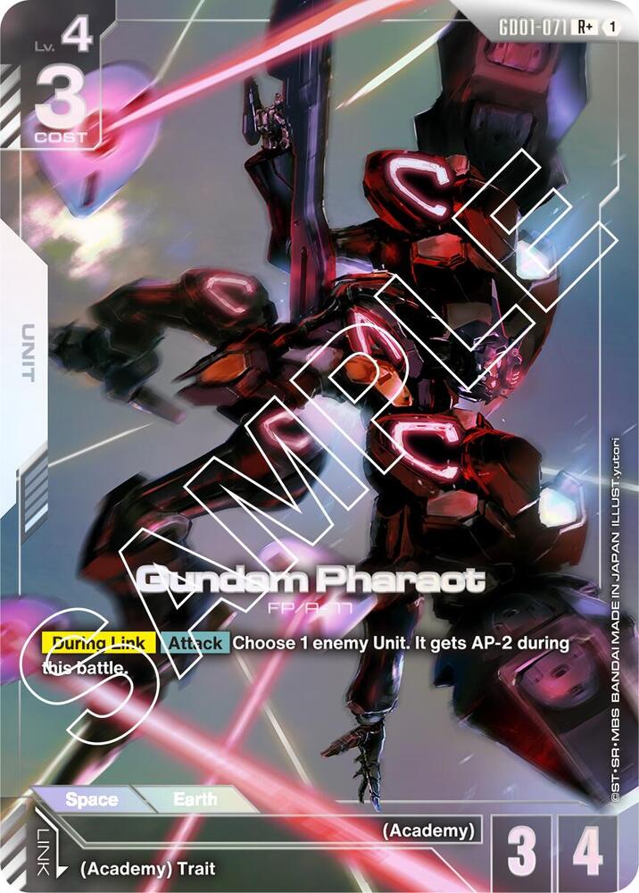 Gundam Pharact (R+) GD01-071 R+ Newtype Rising NM/M