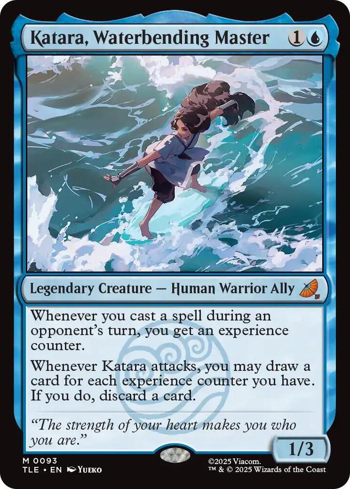 Katara, Waterbending Master 93 Avatar: The Last Airbender: Eternal-Legal NM/M