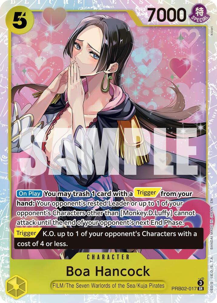 Boa Hancock PRB02-017 Super Rare Premium Booster -The Best- Vol. 2 NM/M