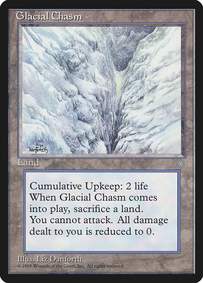 Glacial Chasm 353 Uncommon Ice Age LP
