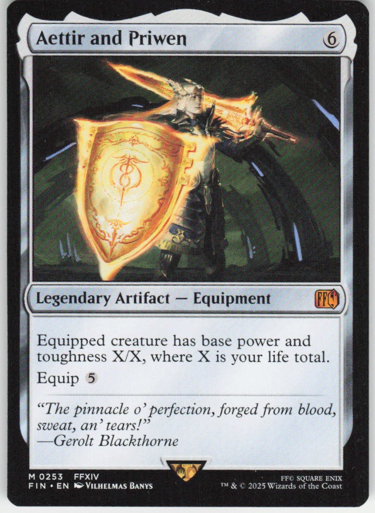 Aettir and Priwen M FINAL FANTASY 253 NM