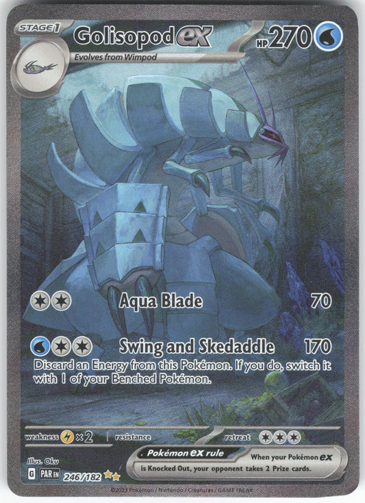 Golisopod ex Special Illustration Rare SV04: Paradox Rift 246/182 NM