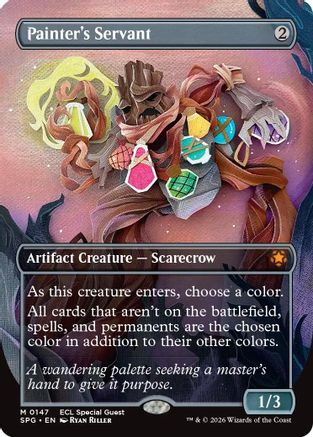 Painter's Servant (Borderless) 147 Mythic Special Guests Foil NM/M