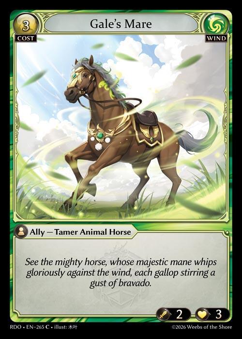 Gale's Mare 265 Common Radiant Origins NM