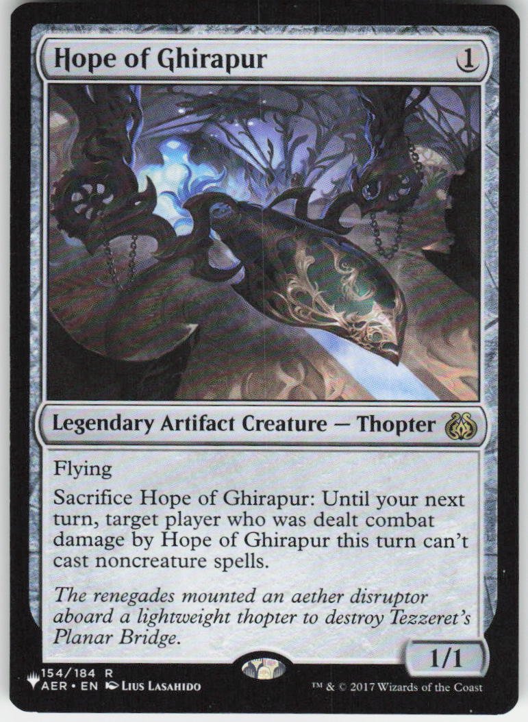 Hope of Ghirapur R The List Reprints 154/184 NM