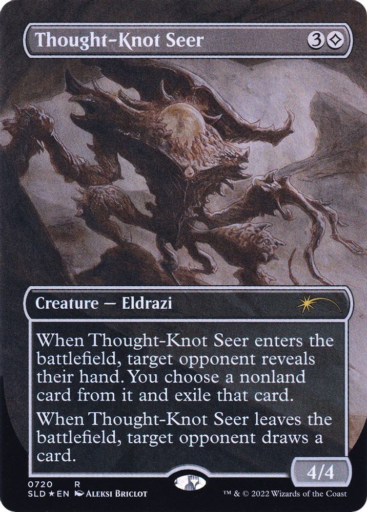 Thought-Knot Seer (720) 720 Rare Foil Secret Lair Drop Series NM/M