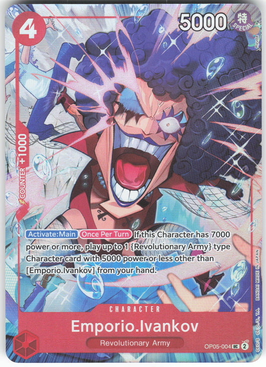 Emporio.Ivankov (Premium Card Collection -Best Selection Vol. 3-) UC One Piece Promotion Cards OP05-004 NM