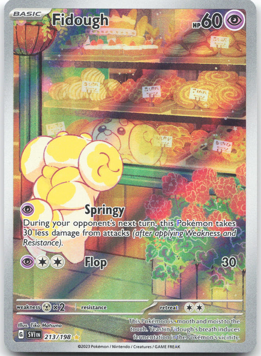 Fidough - Illustration Rare SV01: Scarlet & Violet Base Set 213/198 NM