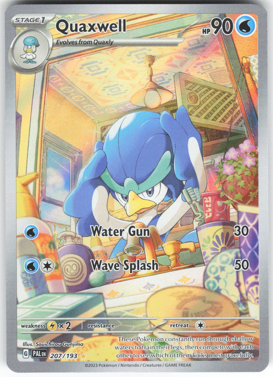 Quaxwell - Illustration Rare SV02: Paldea Evolved 207/193 NM