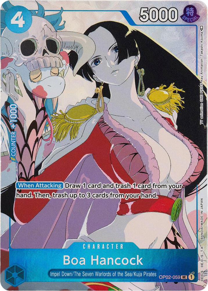 Boa Hancock (Gift Collection 2023) OP02-059 One Piece Promotion Cards NM/M