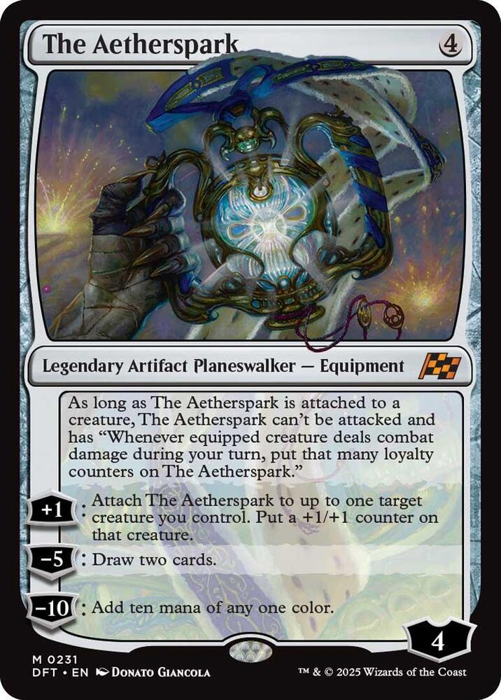 The Aetherspark 231 Mythic Aetherdrift NM/M