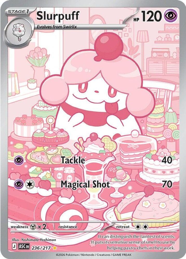 Slurpuff 236/217 Illustration Rare Ascended Heroes NM/M