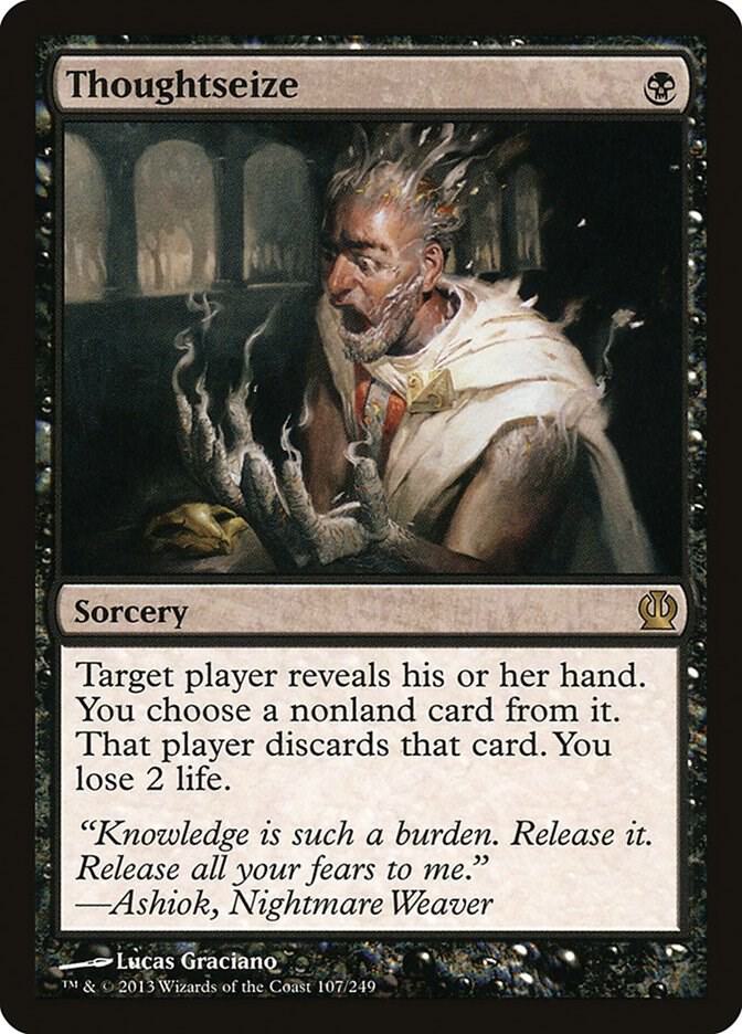 Thoughtseize 107 Rare Theros NM/M