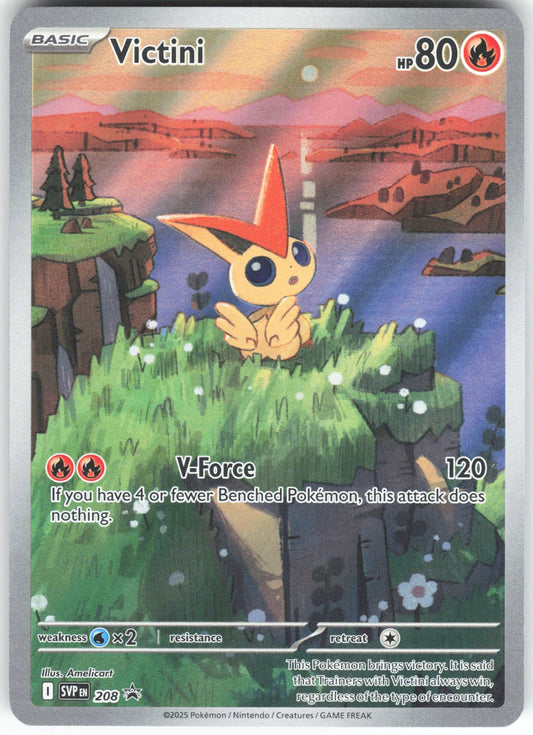 Victini - Promo SV: Scarlet & Violet Promo Cards 208 NM