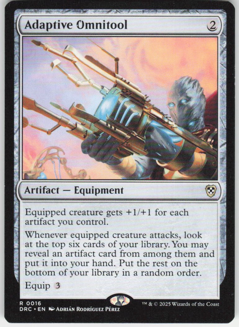 Adaptive Omnitool R Commander: Aetherdrift 16 NM