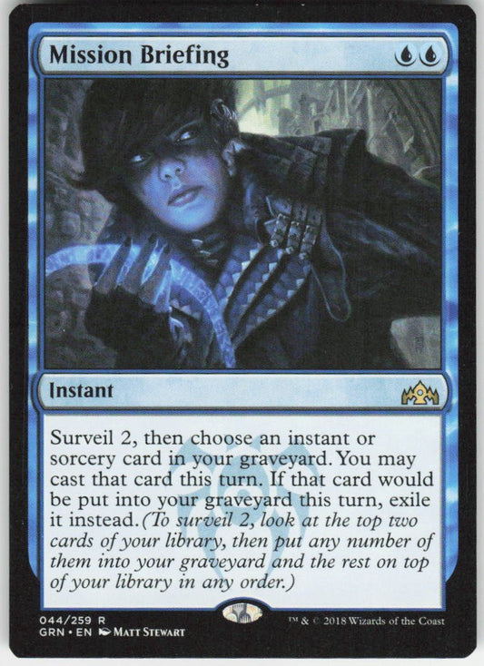 Mission Briefing R Guilds of Ravnica 44 NM