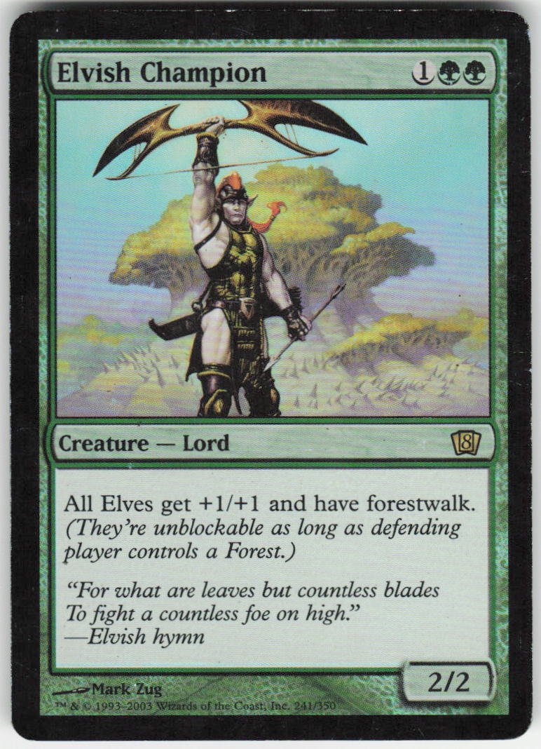 Elvish Champion R 8th Edition 241 NM