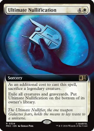 Ultimate Nullification (Extended Art) 324 Commander: Marvel Super Heroes NM/M