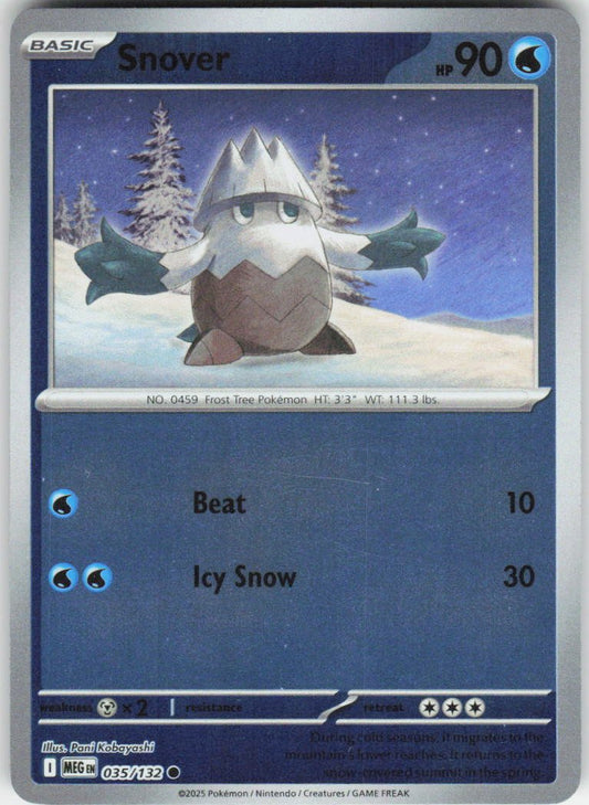 Snover - Common ME01: Mega Evolution 035/132 NM