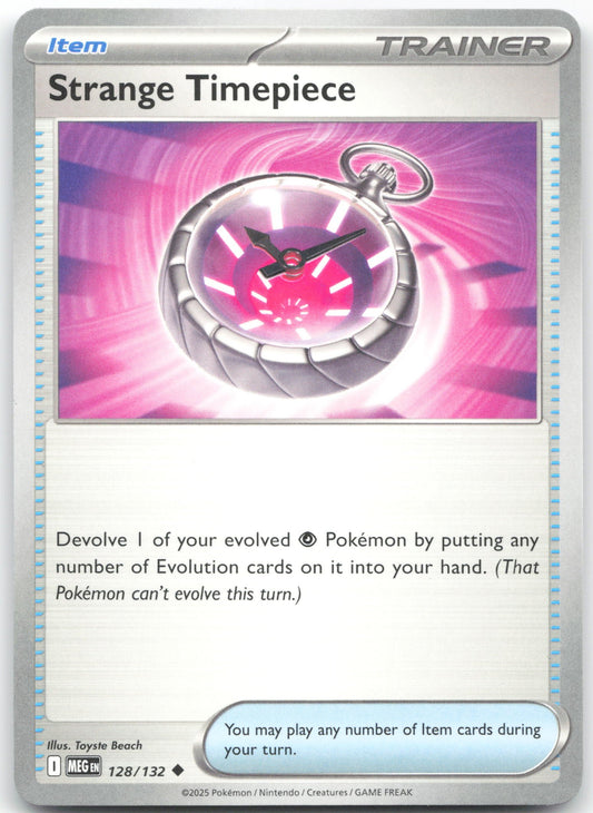 Strange Timepiece Uncommon ME01: Mega Evolution 128/132 NM