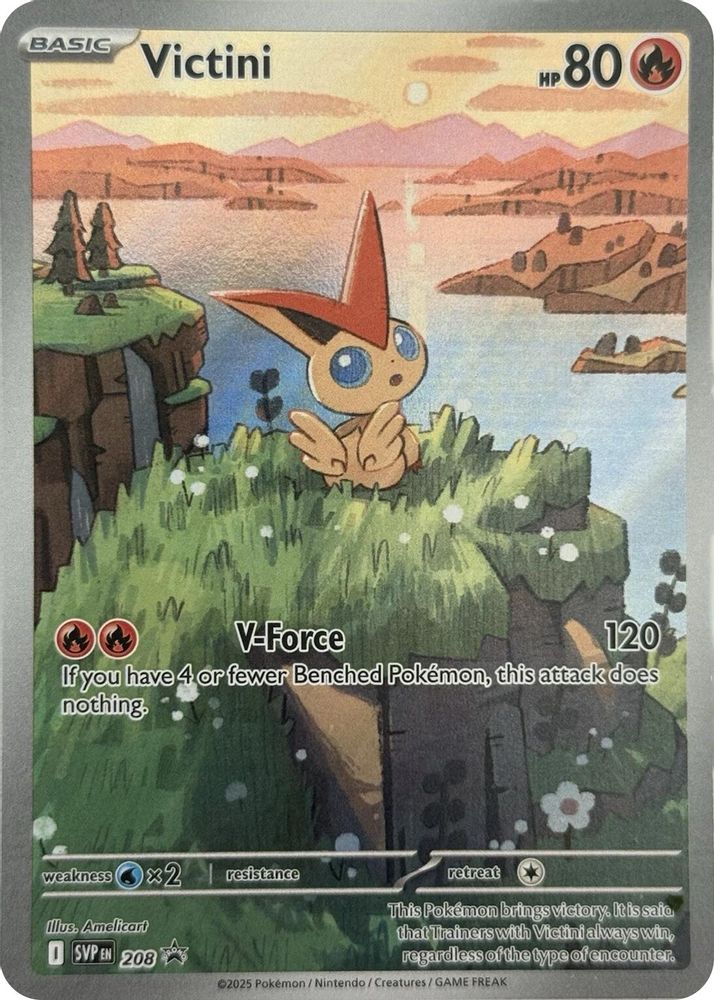 Victini 208 Promo Scarlet & Violet Promo Holo NM/M