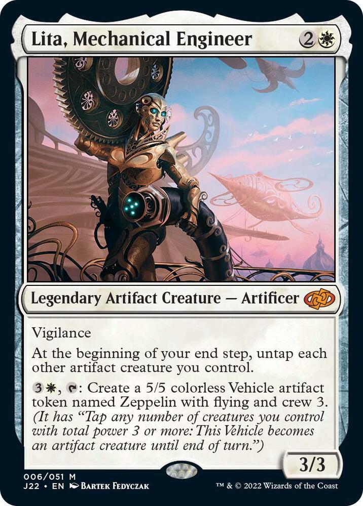 Lita, Mechanical Engineer 6 Mythic Jumpstart 2022 NM/M