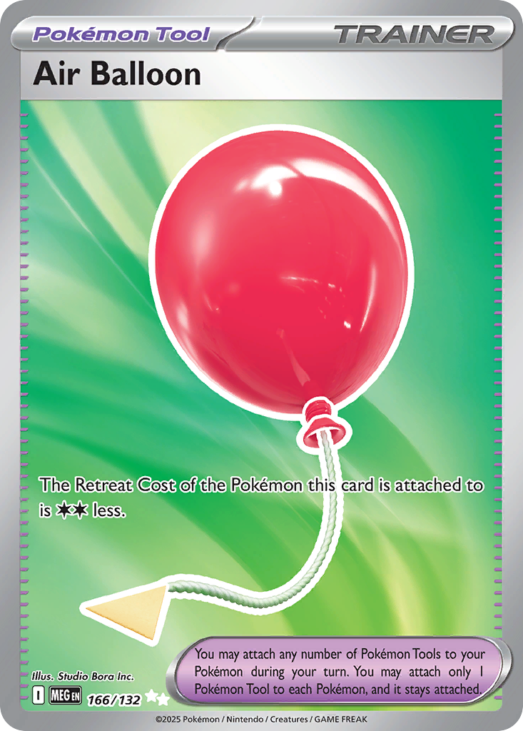 Air Balloon 166/132 Ultra Rare Mega Evolution NM/M