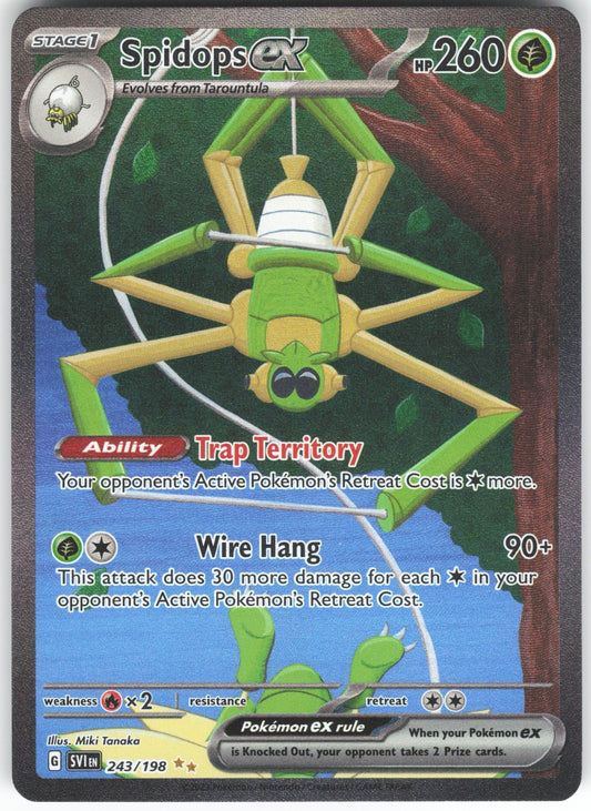 Spidops ex Special Illustration Rare SV01: Scarlet & Violet Base Set 243/198 NM