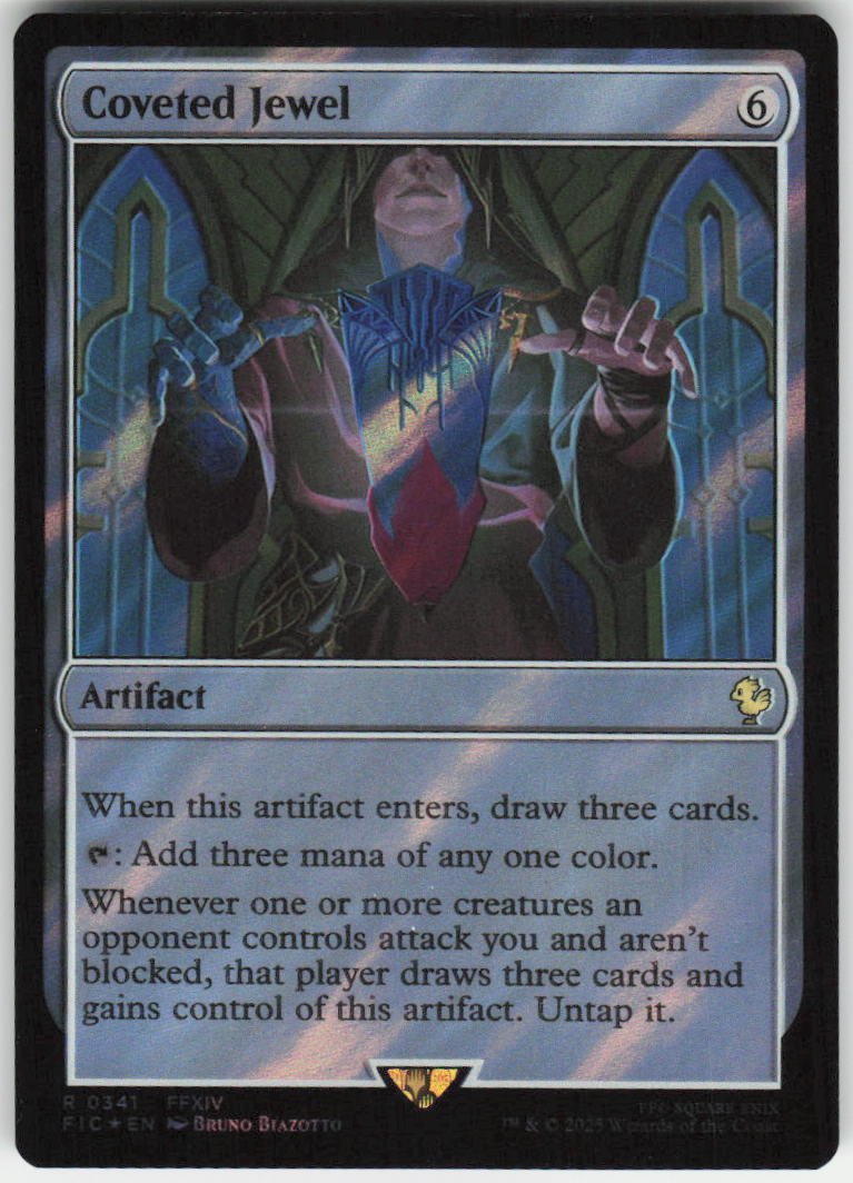 Coveted Jewel (Surge Foil) R Commander: FINAL FANTASY 341 NM