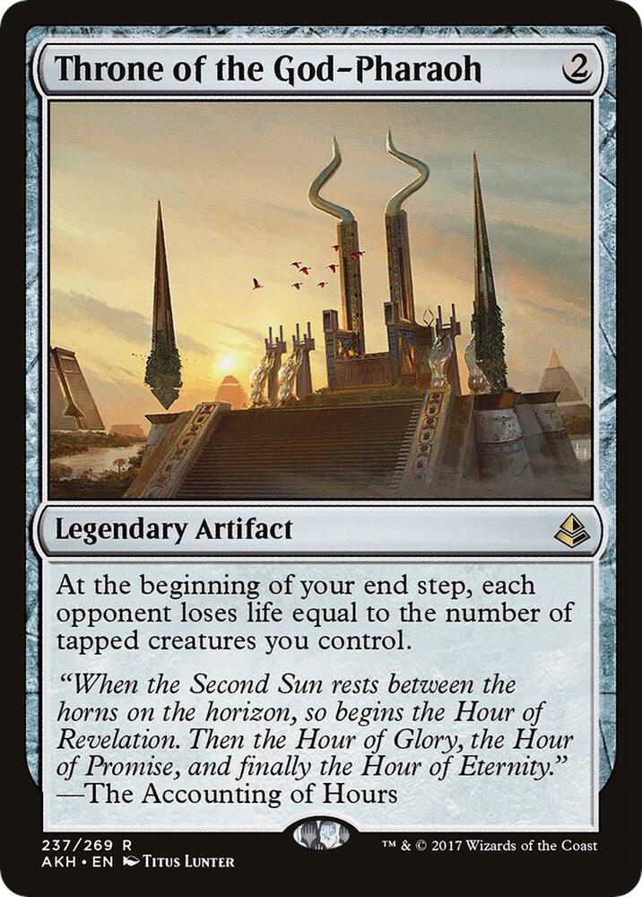 Throne of the God-Pharaoh 237 Rare Amonkhet NM/M