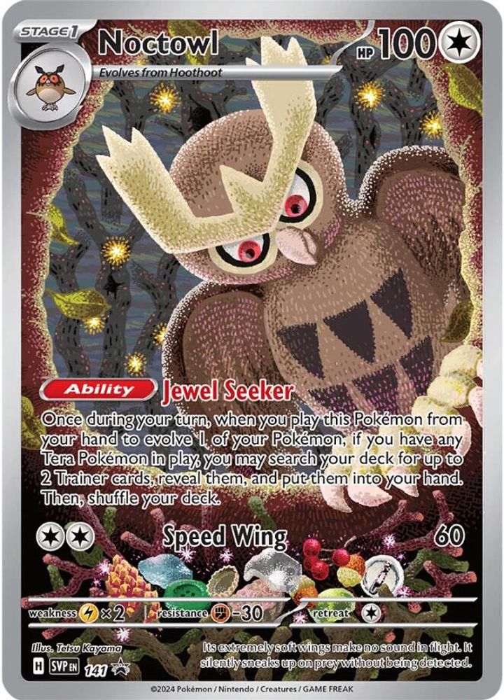 Noctowl 141 Promo Scarlet & Violet Promo Holo NM/M