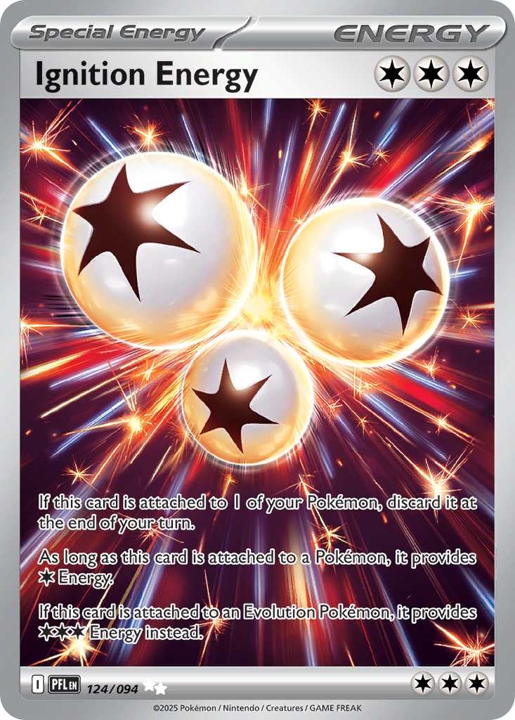 Ignition Energy 124/094 Ultra Rare Phantasmal Flames NM/M