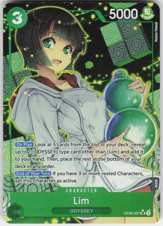 Lim (037) (Parallel) SR Emperors in the New World OP09-037 NM