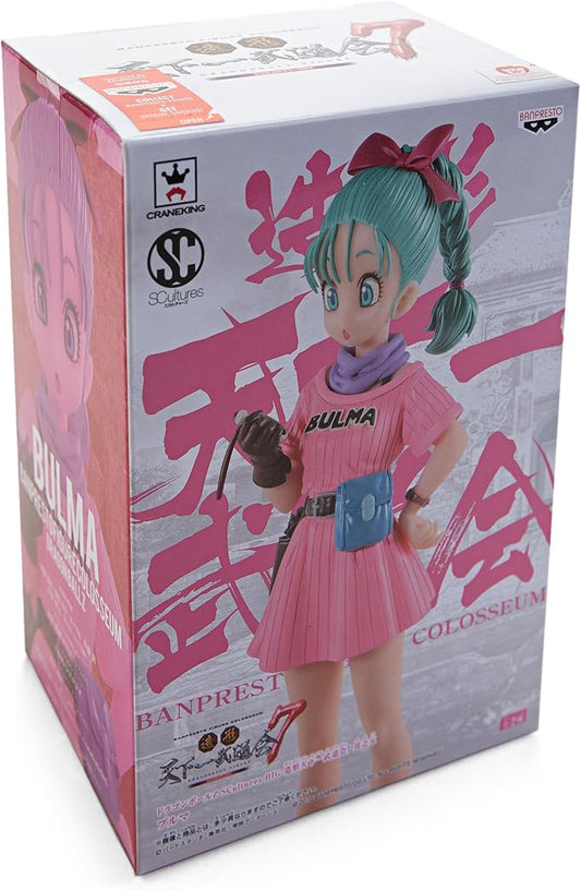 Banpresto Dragon Ball Z Scultures Tenkaichi Budokai 7 Figure NO BOX – Bulma