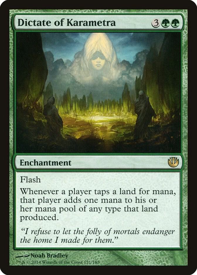 Dictate of Karametra 121 Rare Journey Into Nyx NM/M