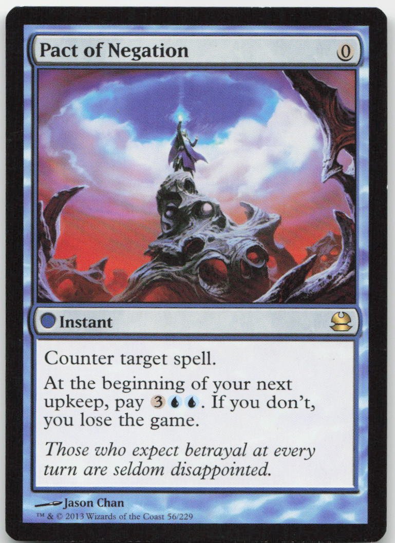 Pact of Negation R Modern Masters 56 NM