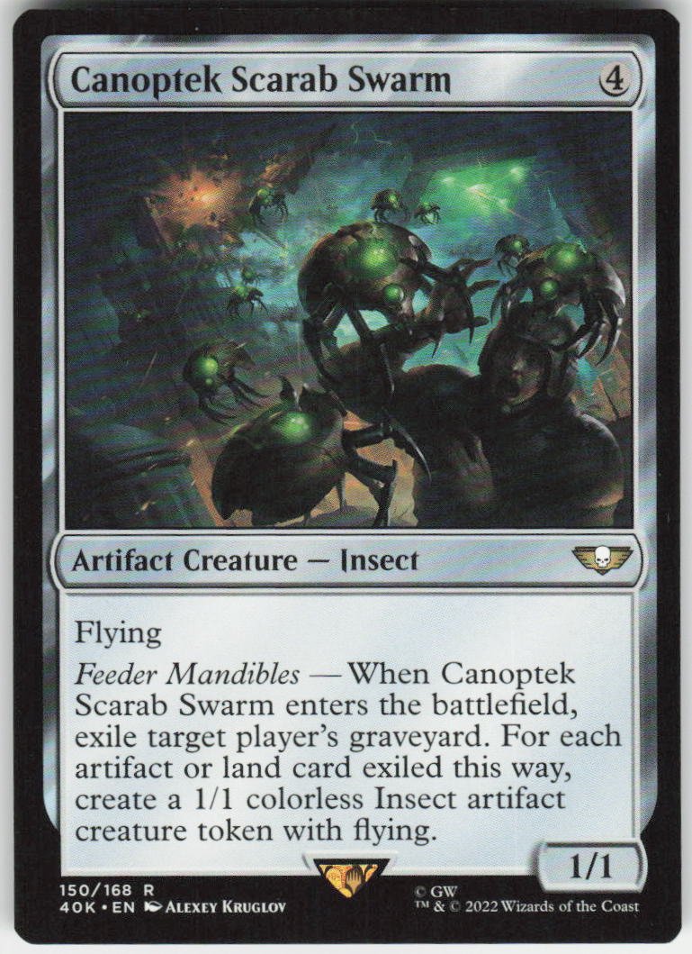 Canoptek Scarab Swarm R Universes Beyond: Warhammer 40,000 150 NM
