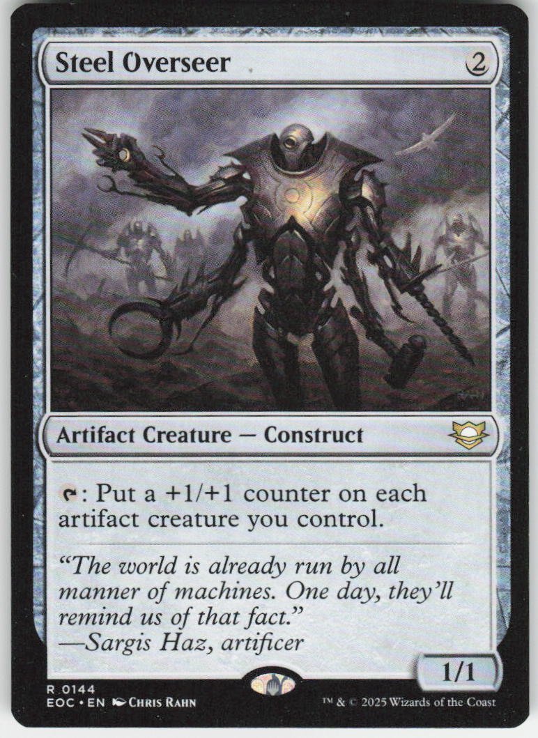 Steel Overseer R Commander: Edge of Eternities 144 NM