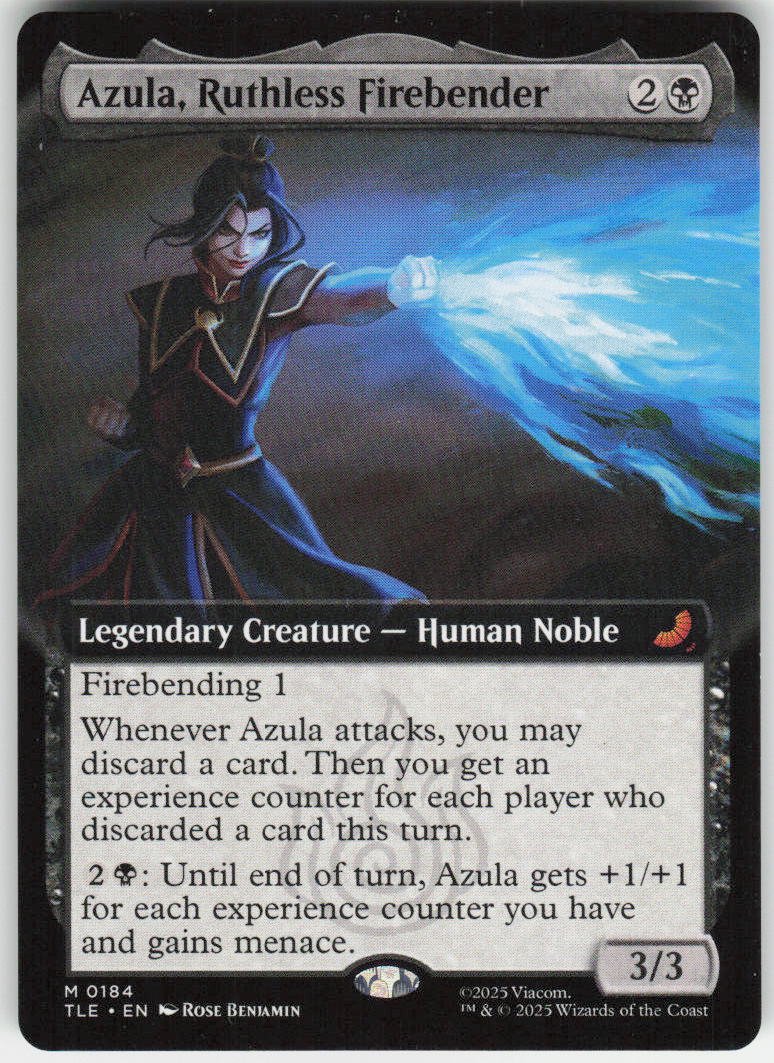 Azula, Ruthless Firebender (Extended Art) M Avatar: The Last Airbender: Eternal-Legal 184 NM