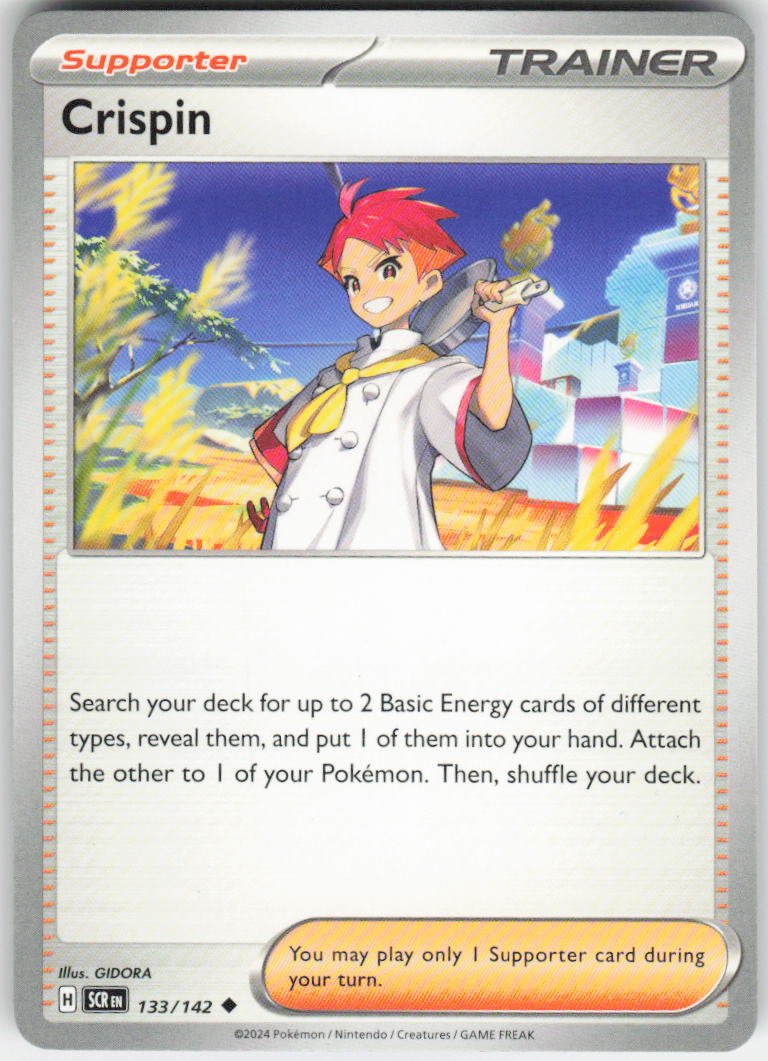 Crispin - Uncommon SV07: Stellar Crown 133/142 NM