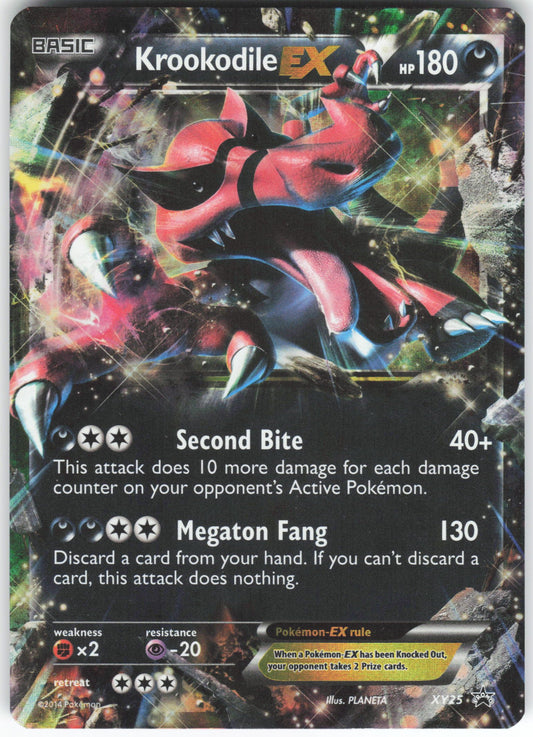 Krookodile EX - Promo XY Promos XY25 LP
