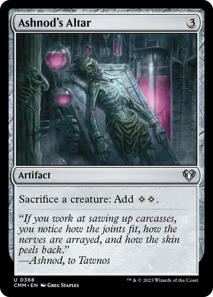 Ashnod's Altar 368 Uncommon Commander Masters NM/M