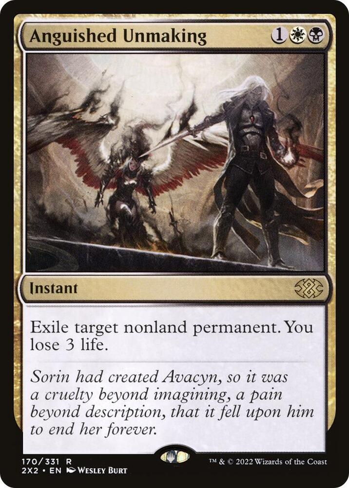 Anguished Unmaking 170 Rare Double Masters 2022 NM/M
