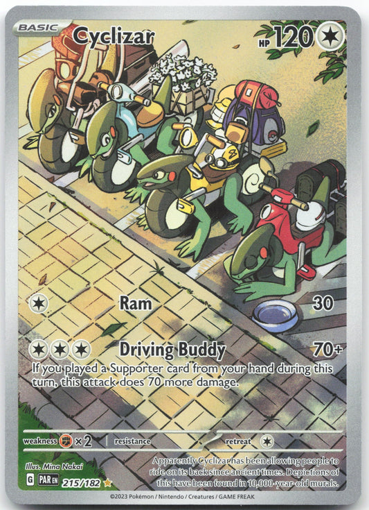Cyclizar - Illustration Rare SV04: Paradox Rift 215/182 NM