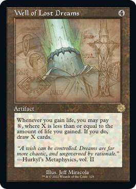 Well of Lost Dreams (Schematic) 125 The Brothers' War: Retro Frame Artifacts NM/M